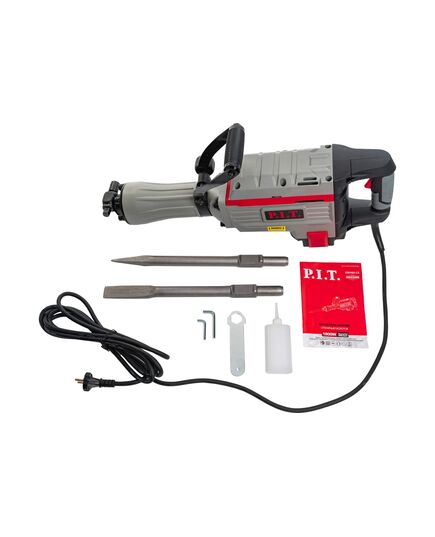 Молоток отбойный P.I.T. GSH65-C5, 1800 вт, пика, зубило, HEX 30мм, изображение 2