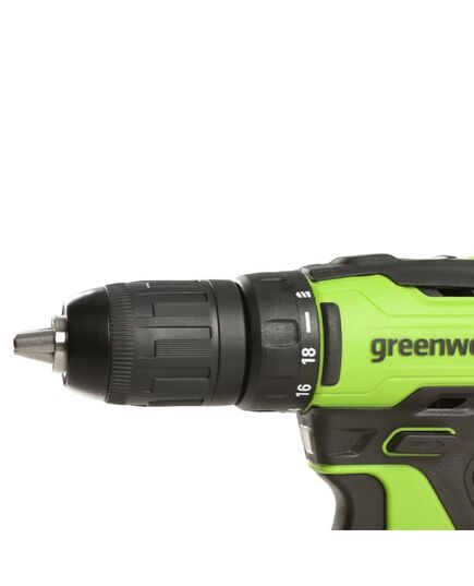 Аккумуляторный шуруповерт GREENWORKS GD24DD35, без АКБ и ЗУ, изображение 4