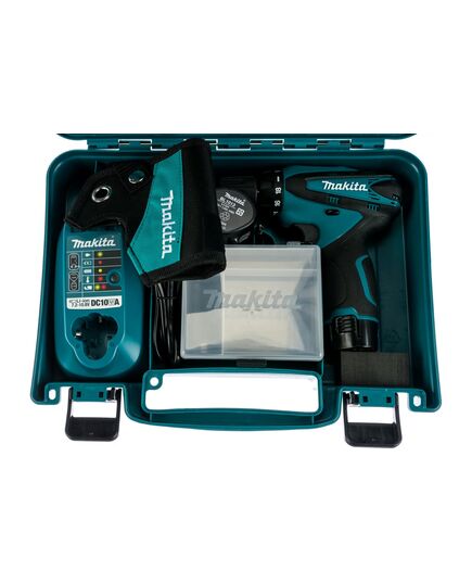 Аккумуляторный шуруповерт MAKITA DF330DWE, кейс, изображение 5