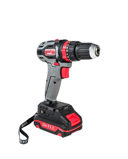 Аккумуляторный шуруповерт ударный P.I.T. PSB20H-10B/1, ЗУ, кейс, изображение 2