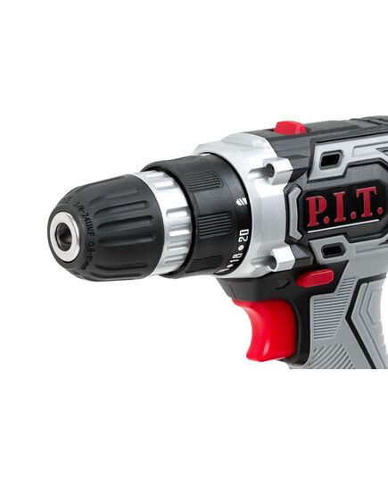 Аккумуляторный шуруповерт P.I.T. PSR18-D3, кейс, ЗУ., изображение 2