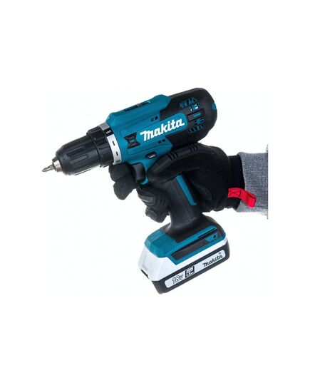 Аккумуляторный шуруповерт MAKITA DF488DWE, G-серия 18В,  з/у, изображение 6