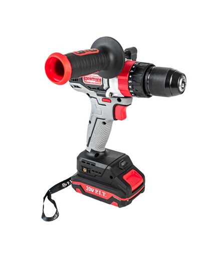 Аккумуляторный шуруповерт ударный P.I.T. PSB20H-13B/1, 1х2Ач Li-Ion, ЗУ, кейс, изображение 2