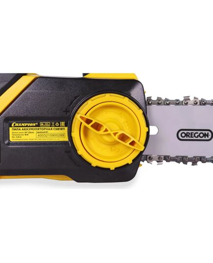Аккумуляторная пила цепная CHAMPION CSB1811, без АКБ и ЗУ, изображение 3
