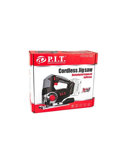 Аккумуляторный лобзик P.I.T. PST20H-80A SOLO, коробка, изображение 3
