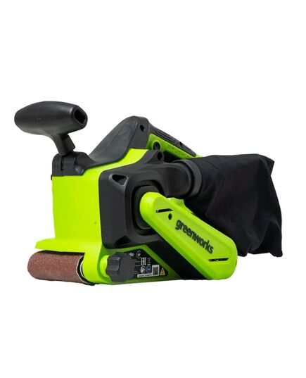 Аккумуляторная шлиф. машина GREENWORKS G24BS, ленточная, бесщеточная, изображение 4