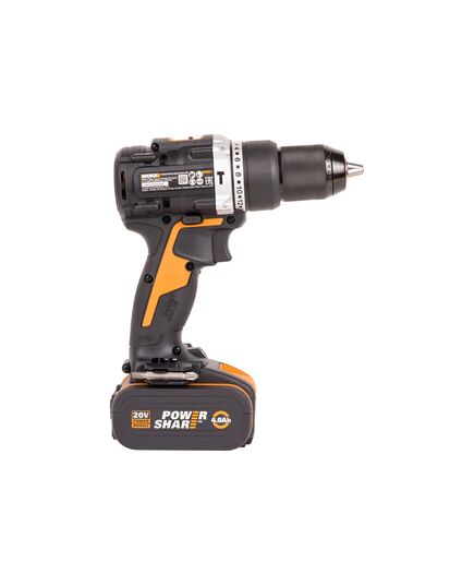 Аккумуляторный шуруповерт WORX WX352.1, 2х4Ач, ЗУ, кейс, изображение 3