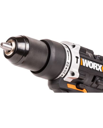 Аккумуляторный шуруповерт WORX WX352.1, 2х4Ач, ЗУ, кейс, изображение 5
