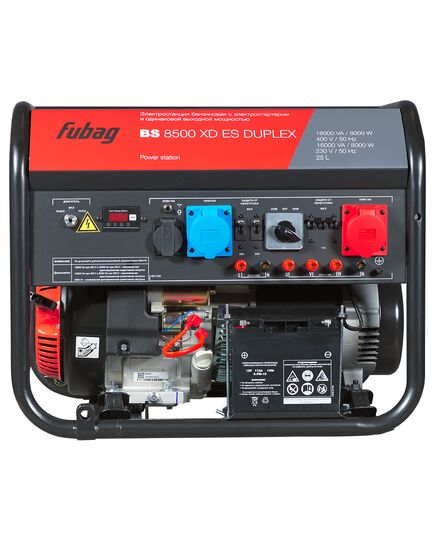 Генератор бензиновый FUBAG BS 8500 XD ES DUPLEX, изображение 3