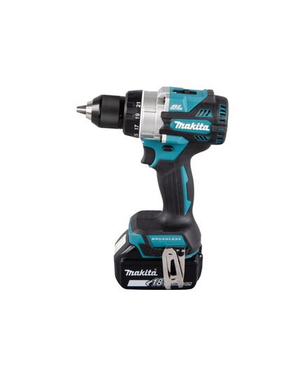 Аккумуляторный шуруповерт MAKITA DDF486RTJ, LXT BL, 2x5.0Ач, ЗУ, Makpac, изображение 3