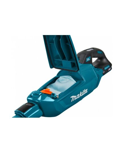 Аккумуляторный пылесос MAKITA CL002GZ01, Li-ion, цвет бирюза, шланг, насадки в ассортименте, изображение 2