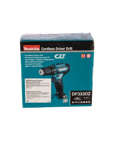 Аккумуляторный шуруповерт MAKITA DF333DZ, CXT, без АКБ и ЗУ, изображение 5