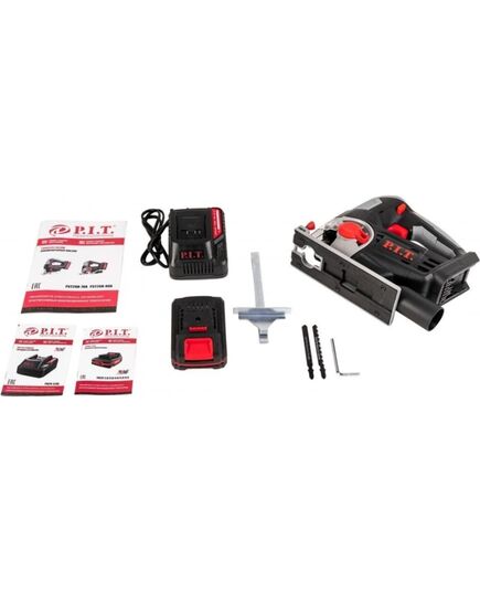 Аккумуляторный лобзик P.I.T. PST20H-80A/1, Li-Ion 1х2 Ач, ЗУ 3А, кейс, изображение 2