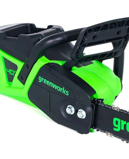 Аккумуляторная пила цепная GREENWORKS GD40CS20X, бесщеточная, без АКБ И ЗУ, изображение 3