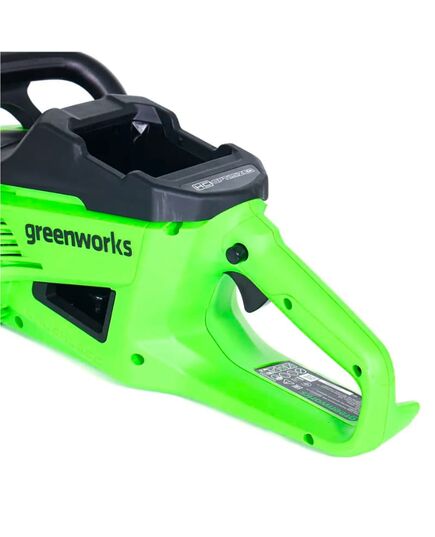 Аккумуляторная пила цепная GREENWORKS GD40CS20X, бесщеточная, без АКБ И ЗУ, изображение 5