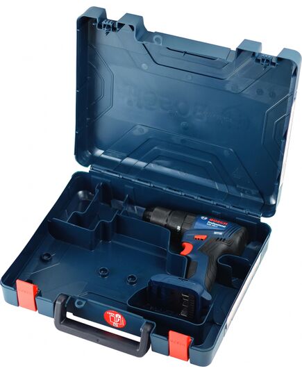 Аккумуляторный шуруповерт ударный BOSCH GSB 185-LI, кейс, изображение 5