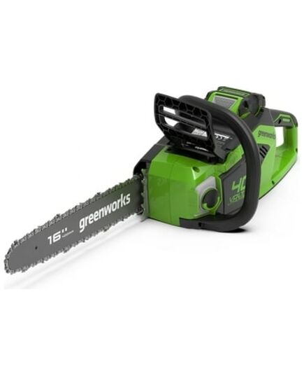 Аккумуляторная пила цепная GREENWORKS GD40CS18, бесщеточная, 1х2Ач, ЗУ, изображение 3