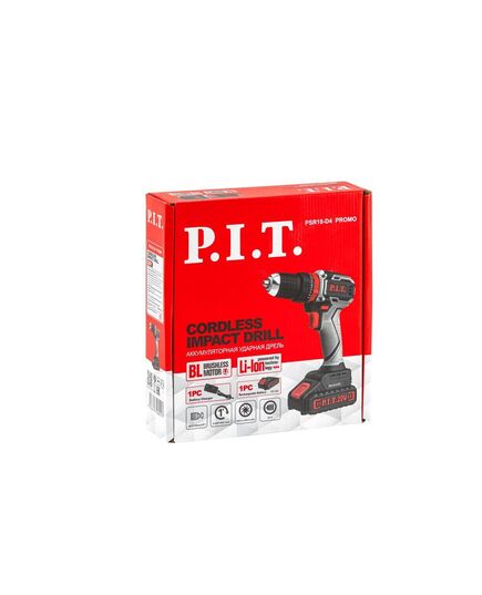 Аккумуляторный шуруповерт ударный P.I.T. PSR 18-D4 Promo, изображение 5