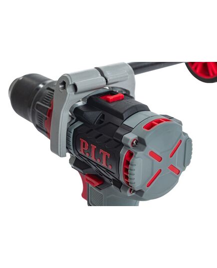 Аккумуляторный шуруповерт ударный P.I.T. PSB20H-13C/1 X-DRIVER, 1х4Ач Li-Ion, кейс,  З/У., изображение 3