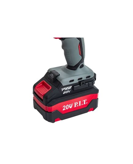 Аккумуляторный шуруповерт ударный P.I.T. PSB20H-13C/1 X-DRIVER, 1х4Ач Li-Ion, кейс,  З/У., изображение 5