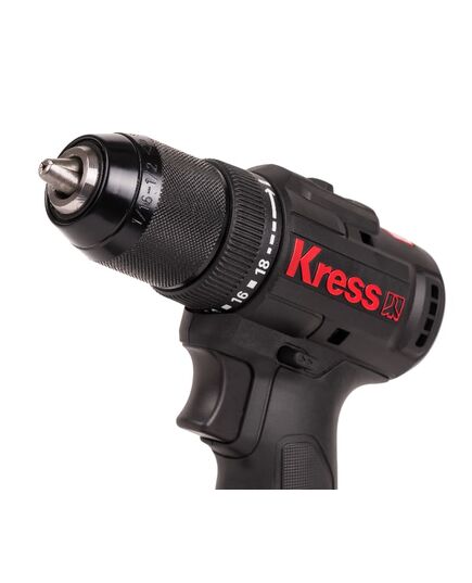 Аккумуляторный шуруповерт KRESS KU212.1, 2х2Ач Li-ion, сумка, изображение 4