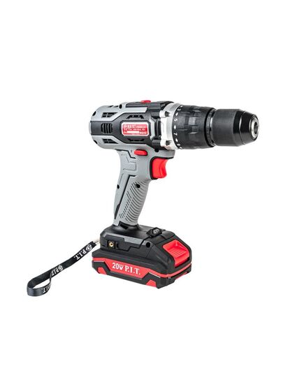 Аккумуляторный шуруповерт ударный P.I.T. PSB20H-13A/1, 1х2Ач Li-Ion, ЗУ, кейс, изображение 2