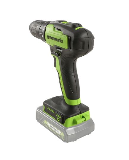 Аккумуляторный шуруповерт GREENWORKS GD24DD35, в комплекте с АКБ 2Ач. и ЗУ, изображение 5 от магазина Планета Инструмент Аккумуляторный шуруповерт GREENWORKS GD24DD35, в комплекте с АКБ 2Ач. и ЗУ, изображение 5