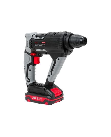 Аккумуляторный перфоратор P.I.T. PBH20H-18A/1, 2-х реж., бур 18мм, sds-plus, Li-Ion 1х2Ач, ЗУ 3А, кейс, изображение 2