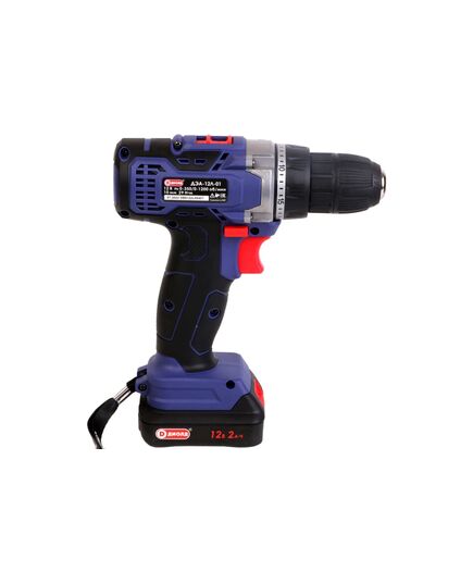 Аккумуляторный шуруповерт ДИОЛД ДЭА-12Л-01, 2х2Ач Li-ion, кейс, изображение 3