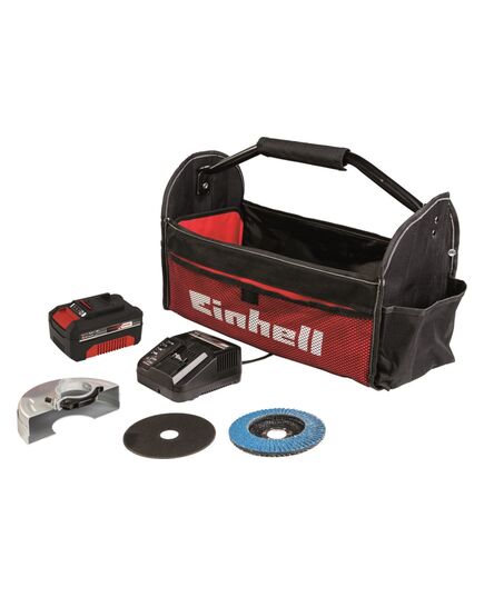 Аккумуляторная угловая шлифмашина EINHELL PXC TE-AG 18/115 Li, изображение 2