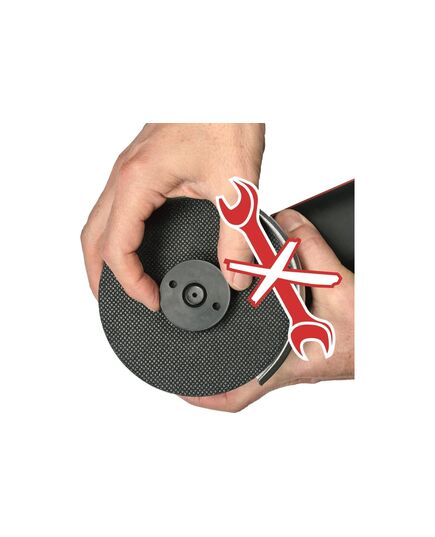 Аккумуляторная угловая шлифмашина EINHELL PXC AXXIO 18/125 Q, 125мм, без АКБ и ЗУ, изображение 3