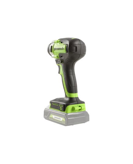 Аккумуляторный винтоверт ударный GREENWORKS GD24ID3, бесщеточный, без АКБ и ЗУ (3802807gw), изображение 3 от магазина Планета Инструмент Аккумуляторный винтоверт ударный GREENWORKS GD24ID3, бесщеточный, без АКБ и ЗУ (3802807gw), изображение 3