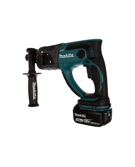 Аккумуляторный перфоратор MAKITA DHR202RF, 1х3Ач Li-Ion, SDS-plus, кейс, изображение 2
