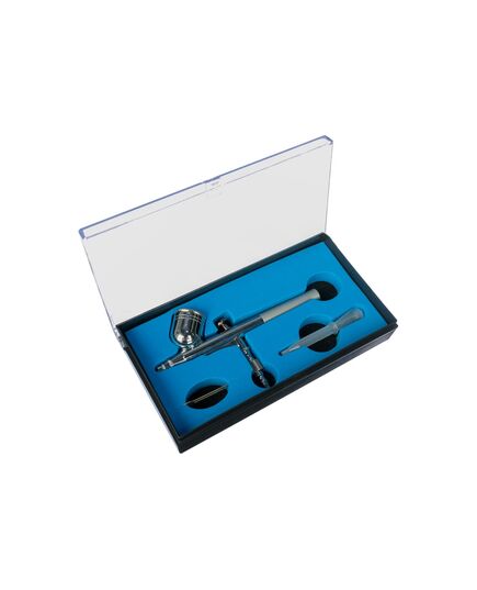 Аэрограф FUBAG AGS02/7, бачок 7 мл, сопло 0.3 мм, кейс + набор, изображение 3