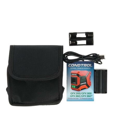 Нивелир лазерный CONDTROL GFX360-3, изображение 5 от магазина Планета Инструмент Нивелир лазерный CONDTROL GFX360-3, изображение 5