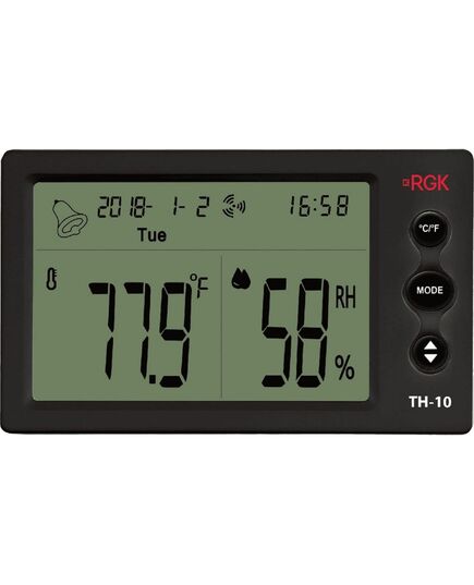 Гигрометр RGK TH-10 (цифровой термогигрометр), изображение 2