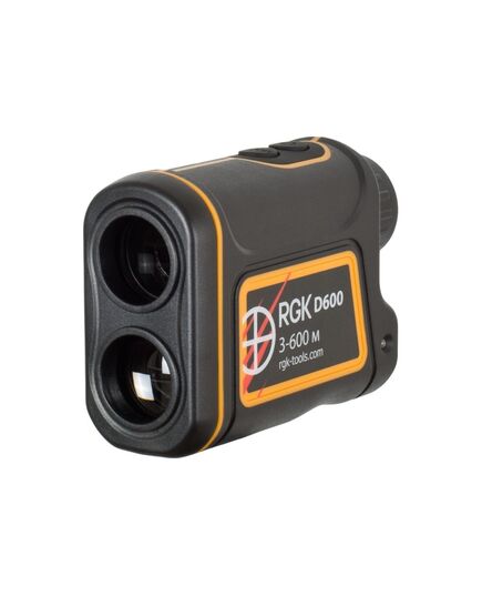 Дальномер RGK D600 оптический, сочетает в себе дальномер, уклономер и монокуляр