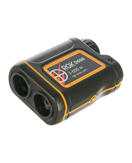 Дальномер RGK D600 оптический, сочетает в себе дальномер, уклономер и монокуляр, изображение 4
