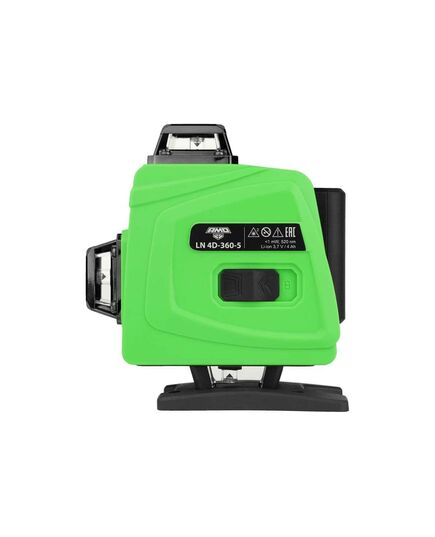 Нивелир лазерный AMO LN 4D-360-5 с зеленым лучом, 4 плоскости, изображение 4