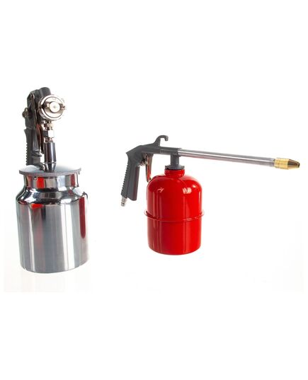 Набор пневмоинструмента FUBAG 5 предметов, бокс, к/р с нижним бачком (120102), изображение 2