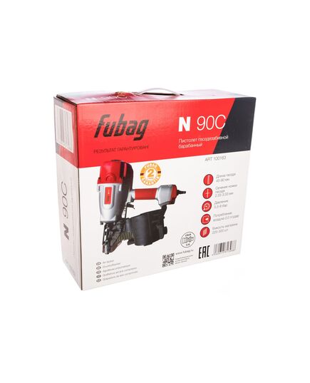 Пистолет гвоздезабивной FUBAG N90C (барабанного типа), 8 бар, изображение 6