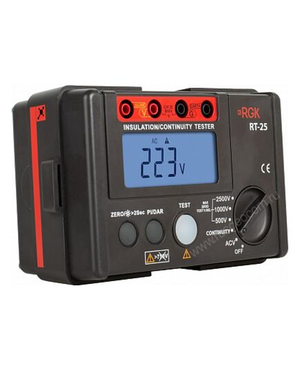 Мегаомметр RGK RT-25, изображение 3