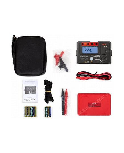 Мегаомметр RGK RT-25, изображение 4