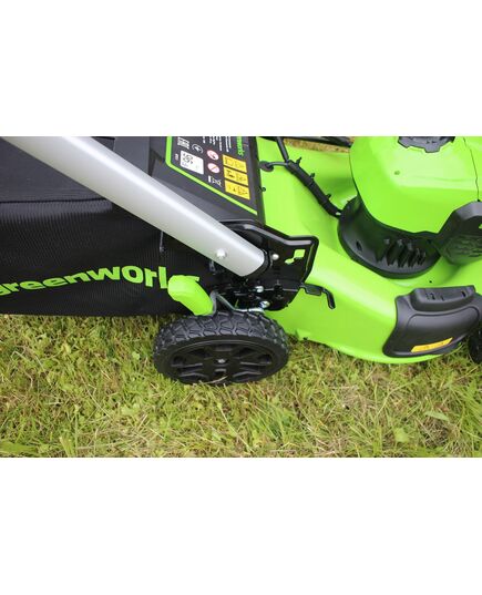 Газонокосилка аккумуляторная GREENWORKS GD40LM48SPK4, самоходная, 40 В, изображение 6