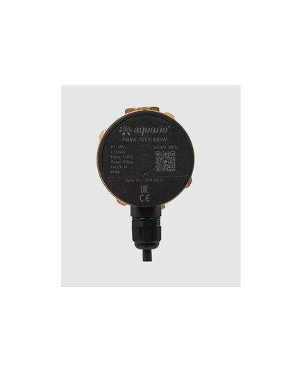 Насос циркуляционный AQUARIO PRIME-151.5-80HW, 5 Вт, изображение 3