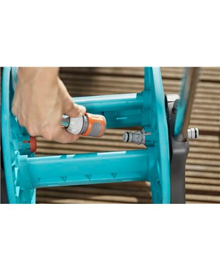 Тележка GARDENA для шланга CleverRoll S с шлангом Classic 20 м (13 мм (1/2") и комплектом для полива, изображение 2 от магазина Планета Инструмент Тележка GARDENA для шланга CleverRoll S с шлангом Classic 20 м (13 мм (1/2") и комплектом для полива, изображение 2