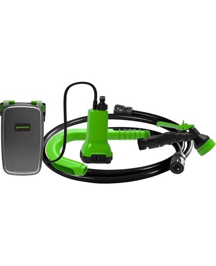 Аккумуляторный насос GREENWORKS для полива из бочки G24SWP, 24v, без АКБ и ЗУ, изображение 2