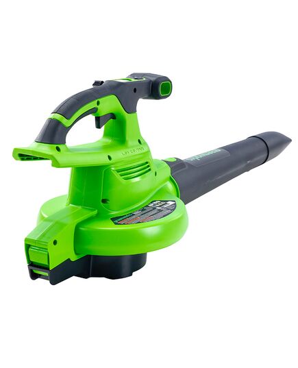 Аккумуляторное воздуходувное всасывающее устройство GREENWORKS GD40BVII, 40В, без АКБ и ЗУ, изображение 5