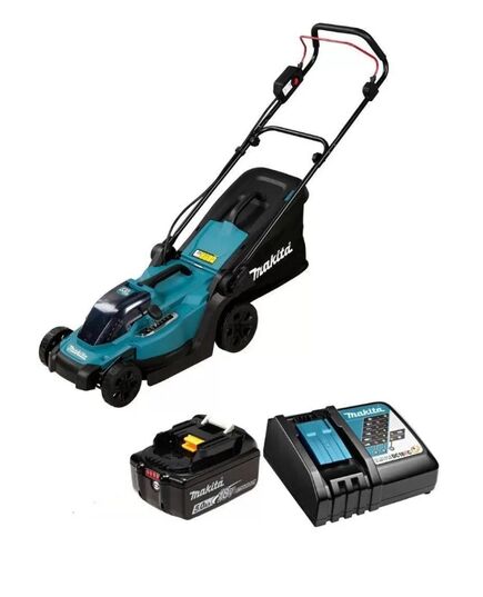 Газонокосилка аккумуляторная MAKITA DLM330RT, 18 В, изображение 2