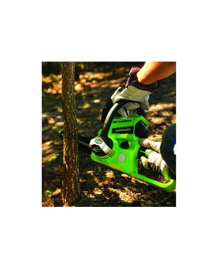 Аккумуляторная пила цепная GREENWORKS G24CS25K2, 24V, изображение 8
